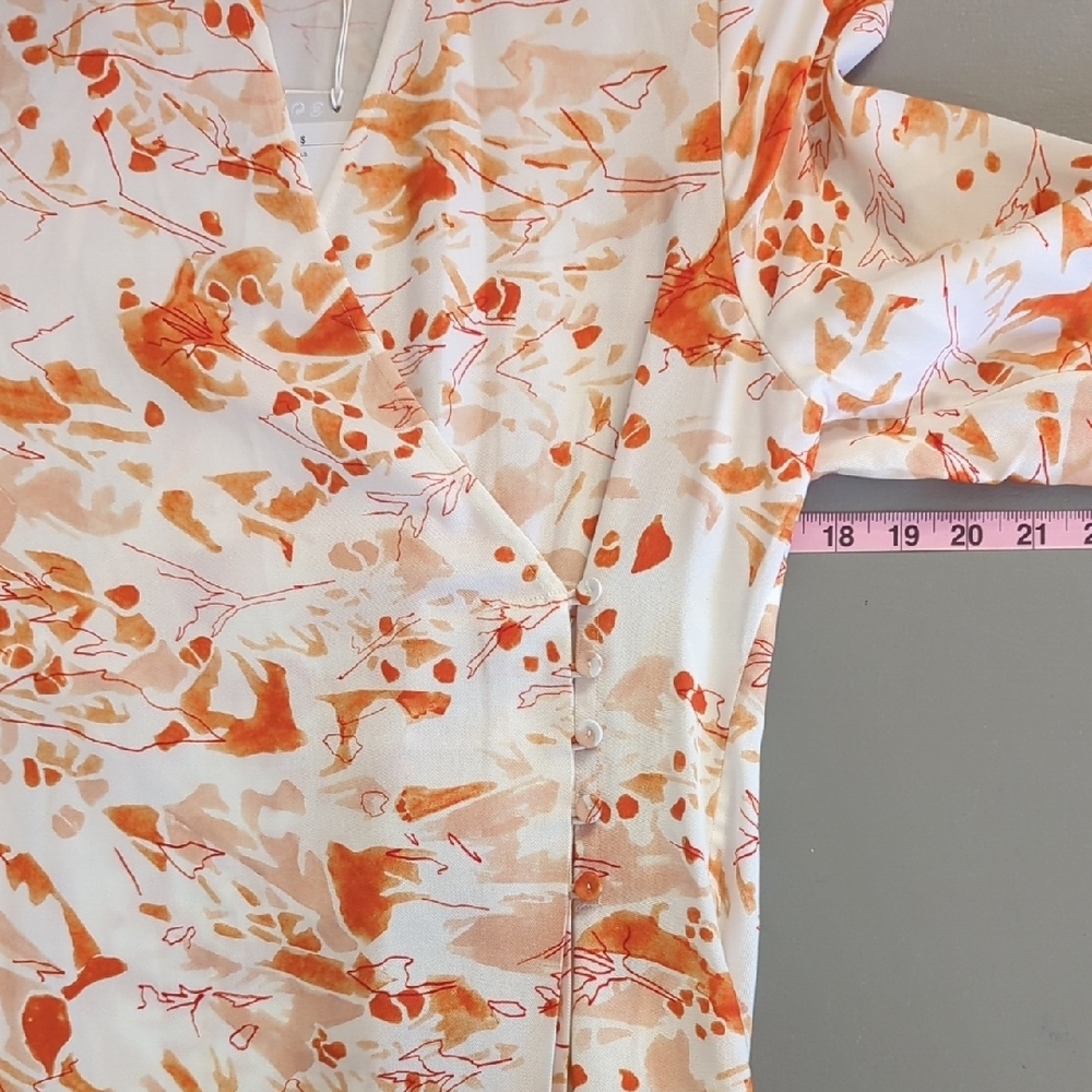 NWT‎ COS Tailored Wrap Dress Long Sleeve Midi Lycocell size 2 - Picture 13 of 16